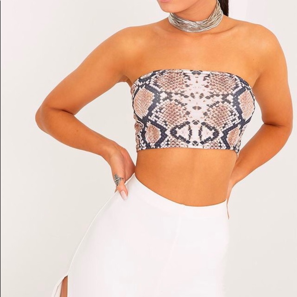 Pretty Little Thing Snakeskin Set